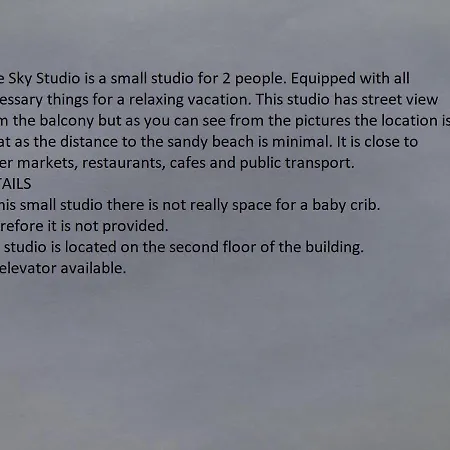 Blue Sky Lägenhet *